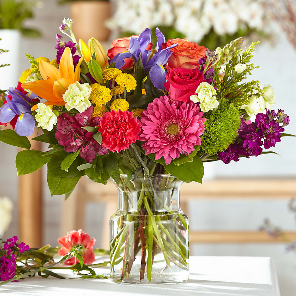 Bold & Bright – A Florist Original – OBIE'S FLOWERS, Pemberville OH