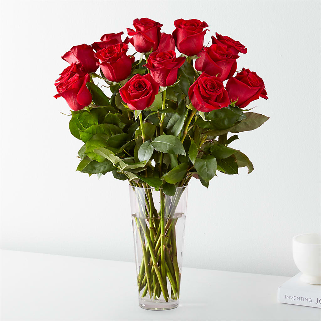 Long Stem Red Rose Bouquet – OBIE'S FLOWERS, Pemberville OH