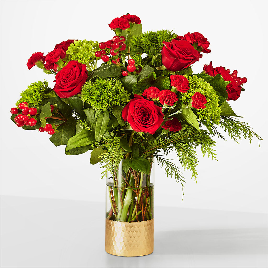 Plaid Throw Bouquet – OBIE'S FLOWERS, Pemberville OH