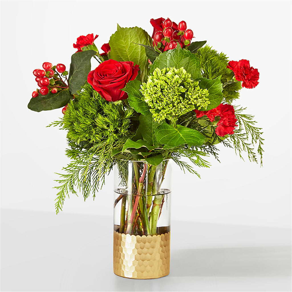 Plaid Throw Bouquet – OBIE'S FLOWERS, Pemberville OH