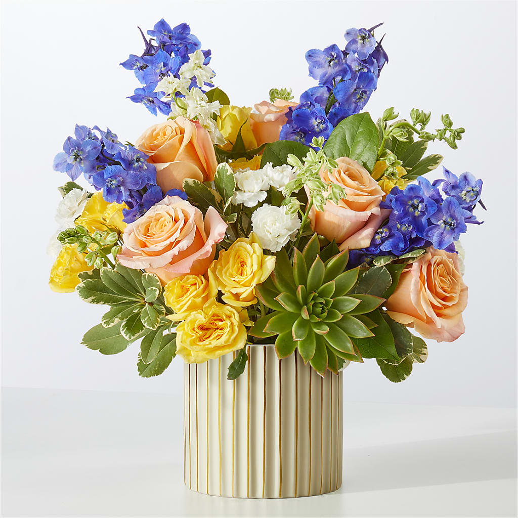 Cobalt Reverie Bouquet – OBIE'S FLOWERS, Pemberville OH