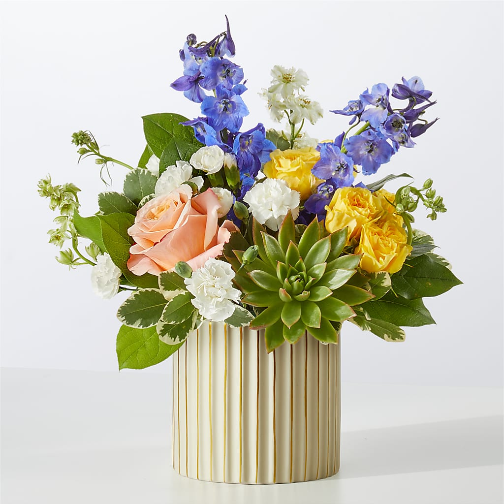 Cobalt Reverie Bouquet – OBIE'S FLOWERS, Pemberville OH