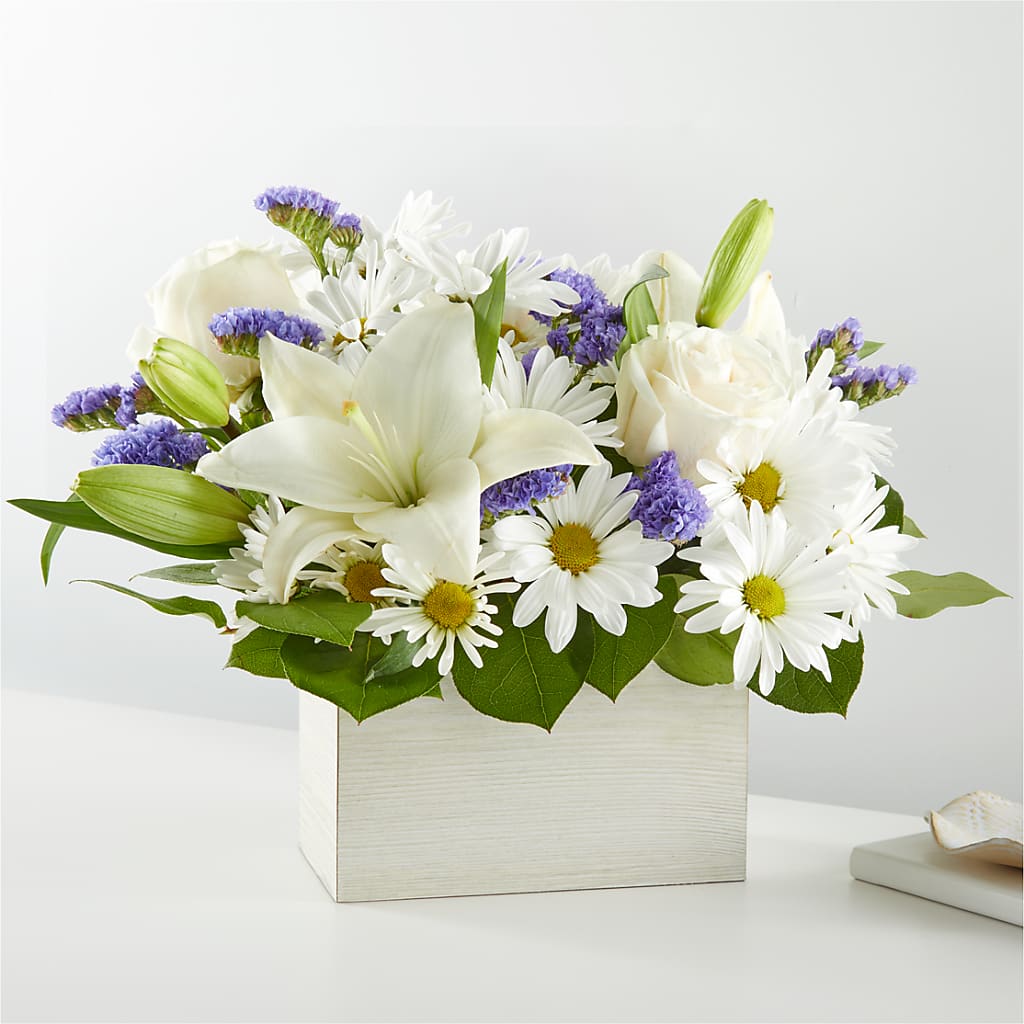 Beyond Blue Box Bouquet – OBIE'S FLOWERS, Pemberville OH