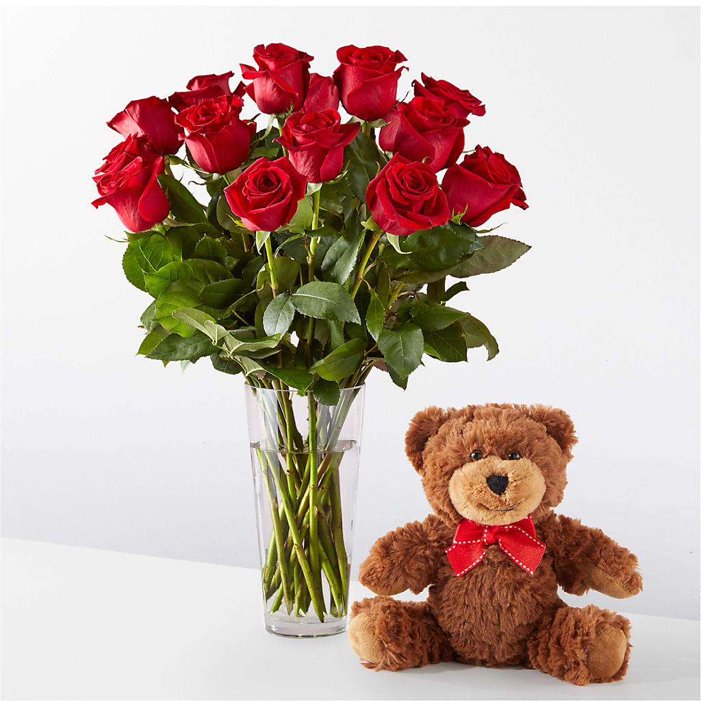 Romantic Long Stem Red Rose Bouquet Bundles – OBIE'S FLOWERS, Pemberville OH