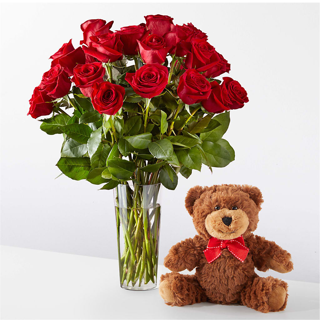 Romantic Long Stem Red Rose Bouquet Bundles – OBIE'S FLOWERS, Pemberville OH