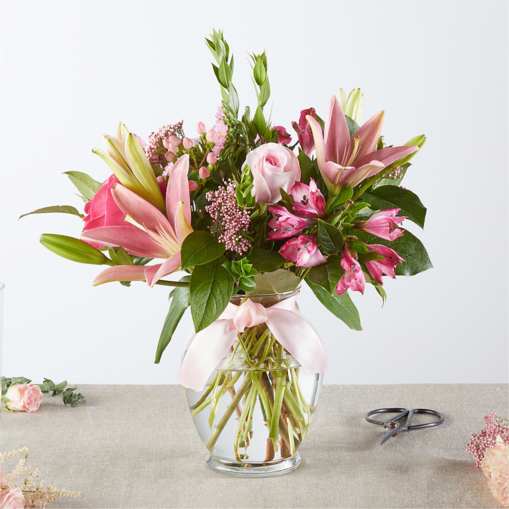 Pink Ribbon - A Florist Original – OBIE'S FLOWERS, Pemberville OH