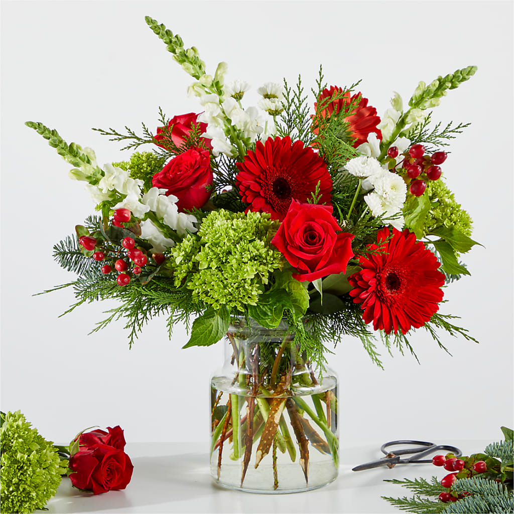 Merry Moment Bouquet – A Florist Original – OBIE'S FLOWERS, Pemberville OH
