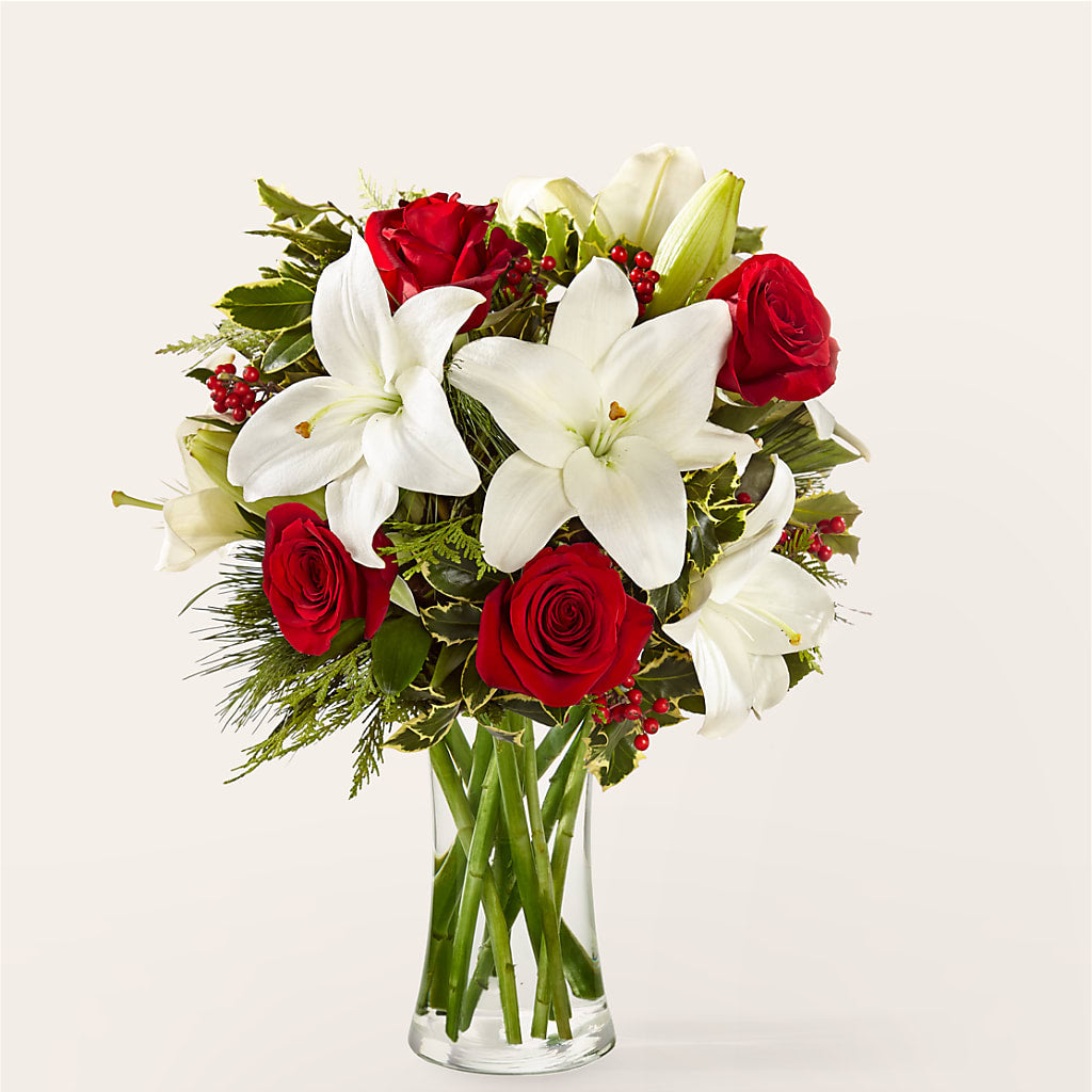 Sparkling Snowflakes Bouquet – OBIE'S FLOWERS, Pemberville OH