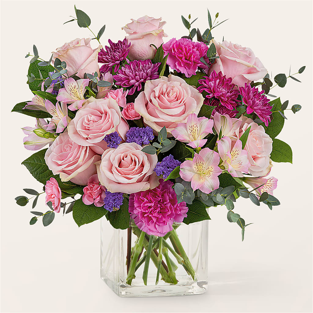 Rosy Radiance Bouquet – OBIE'S FLOWERS, Pemberville OH