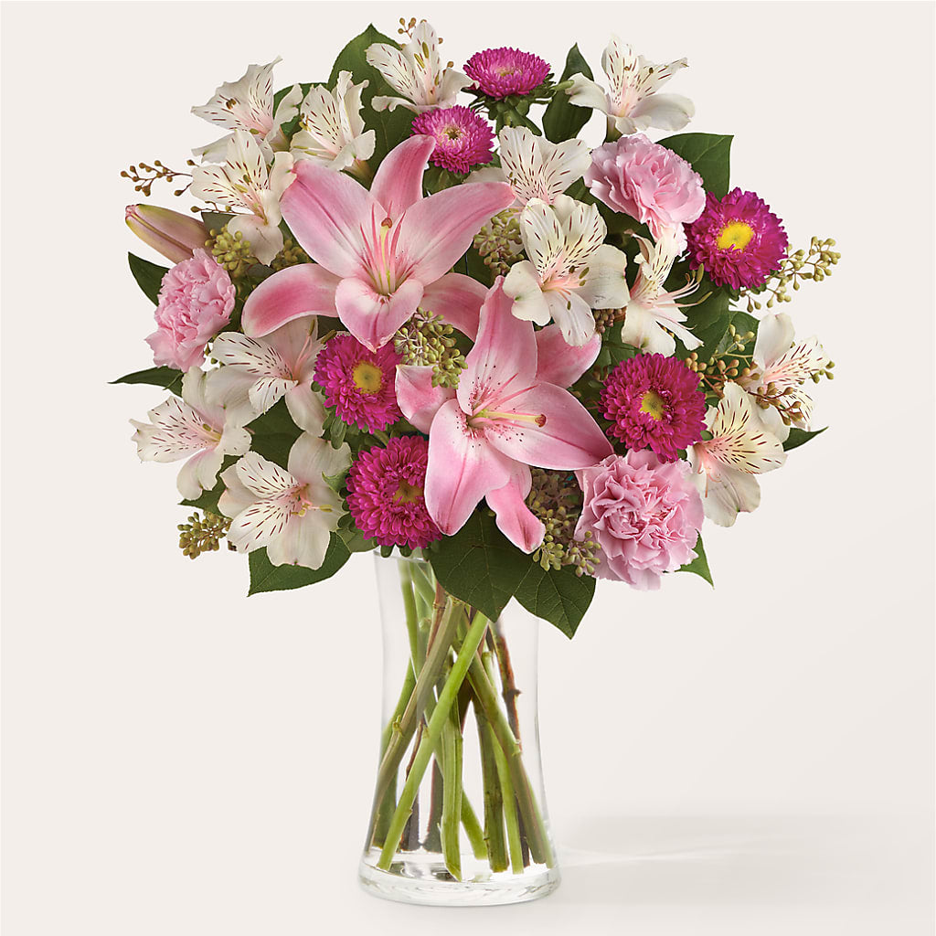 Feeling Fuchsia Bouquet – OBIE'S FLOWERS, Pemberville OH