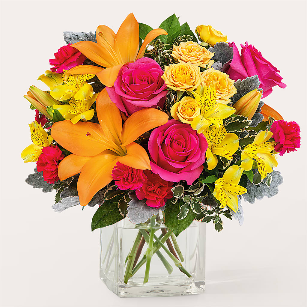 To the Tropics Bouquet – OBIE'S FLOWERS, Pemberville OH