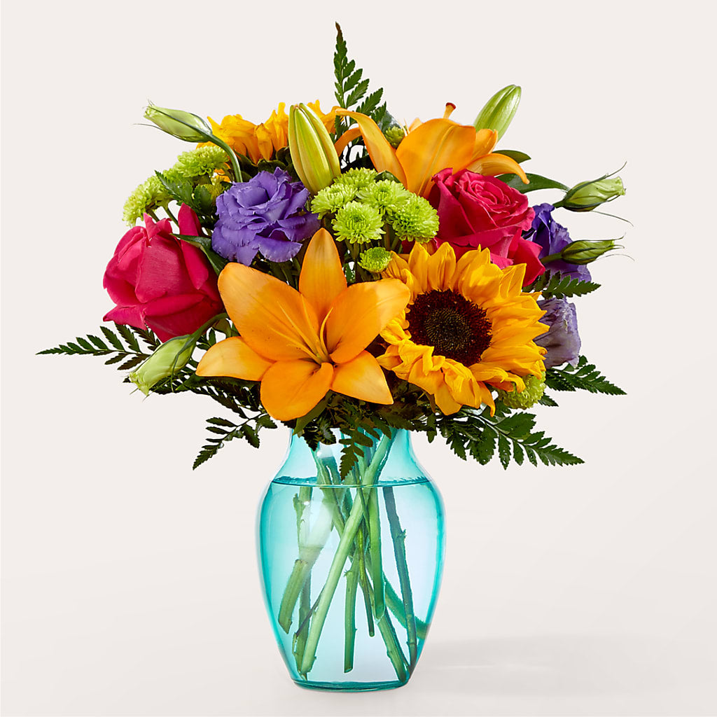 Double Rainbow Bouquet – OBIE'S FLOWERS, Pemberville OH