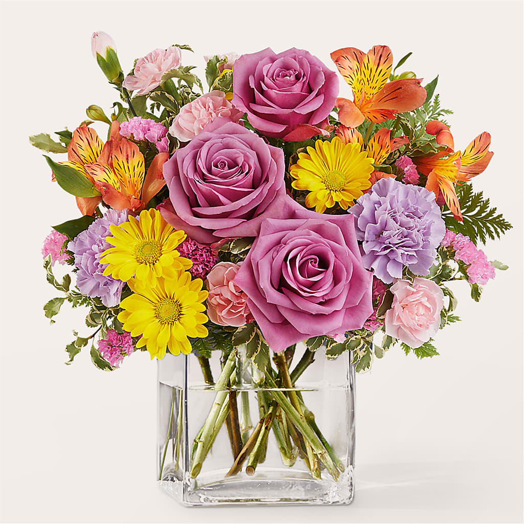Shades of Happiness Bouquet – OBIE'S FLOWERS, Pemberville OH