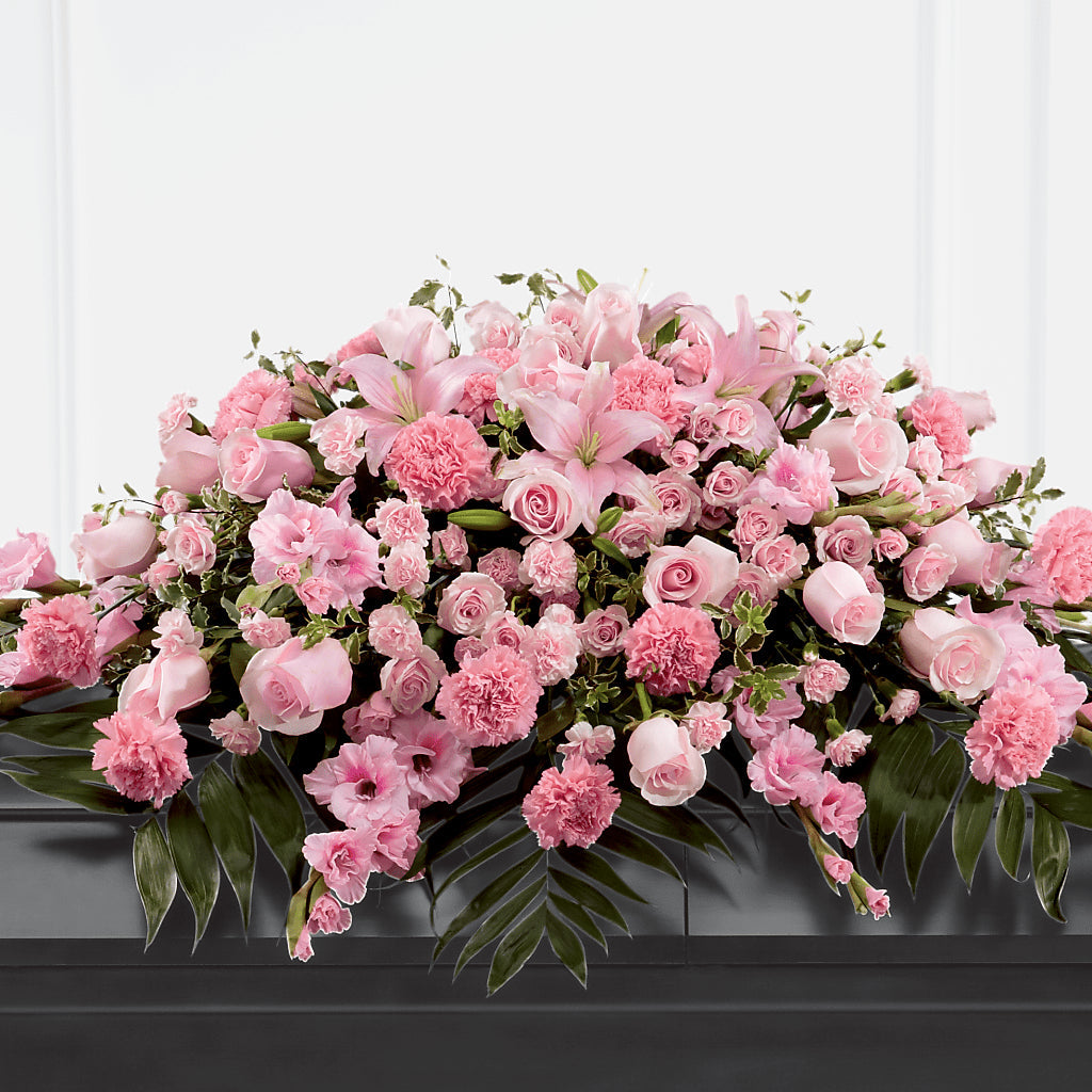 Garden of Comfort Casket Spray (Standard) – OBIE'S FLOWERS, Pemberville OH