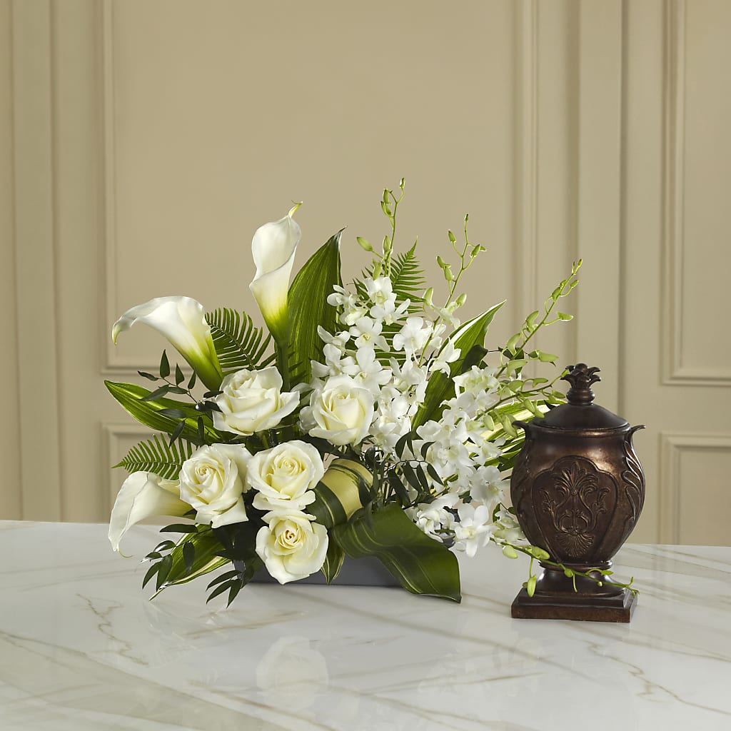 At Peace Arrangement – OBIE'S FLOWERS, Pemberville OH