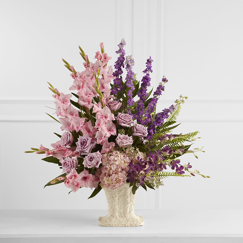Flowing Garden Arrangement – OBIE'S FLOWERS, Pemberville OH