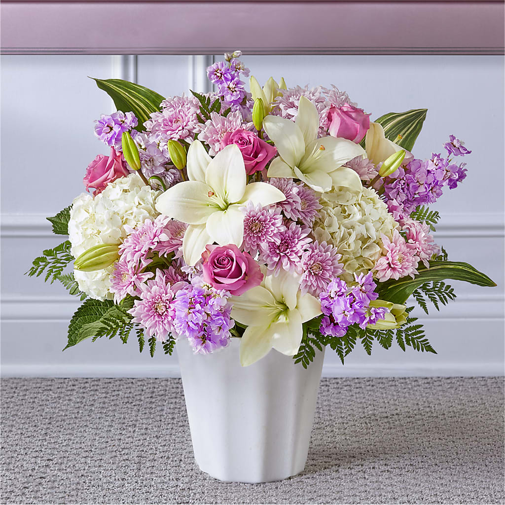 Heaven Sent Floor Basket – OBIE'S FLOWERS, Pemberville OH