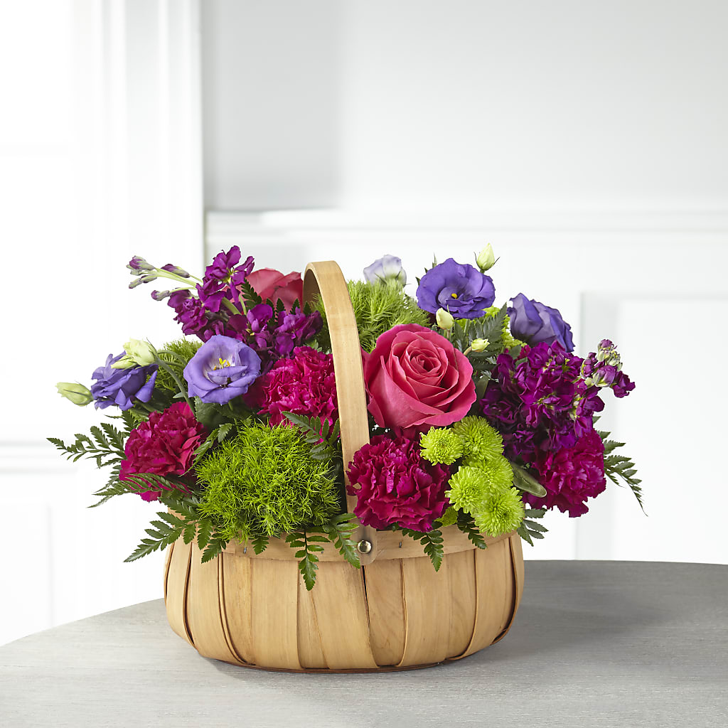 Serene Sanctuary Basket – OBIE'S FLOWERS, Pemberville OH