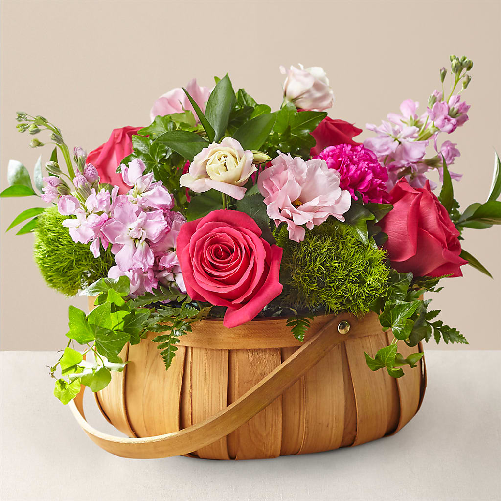 Radiance in Bloom Basket – OBIE'S FLOWERS, Pemberville OH