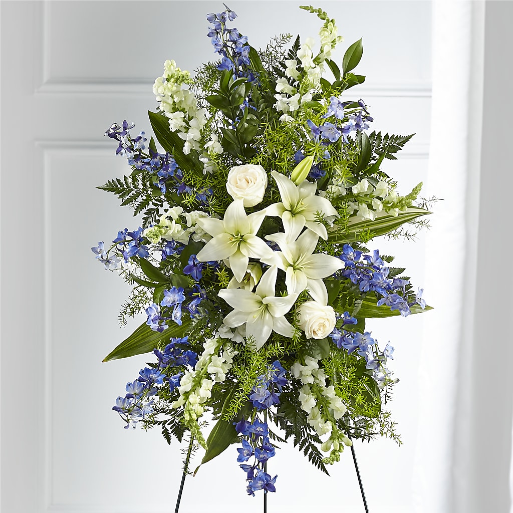 Faithful Friend Standing Spray – OBIE'S FLOWERS, Pemberville OH