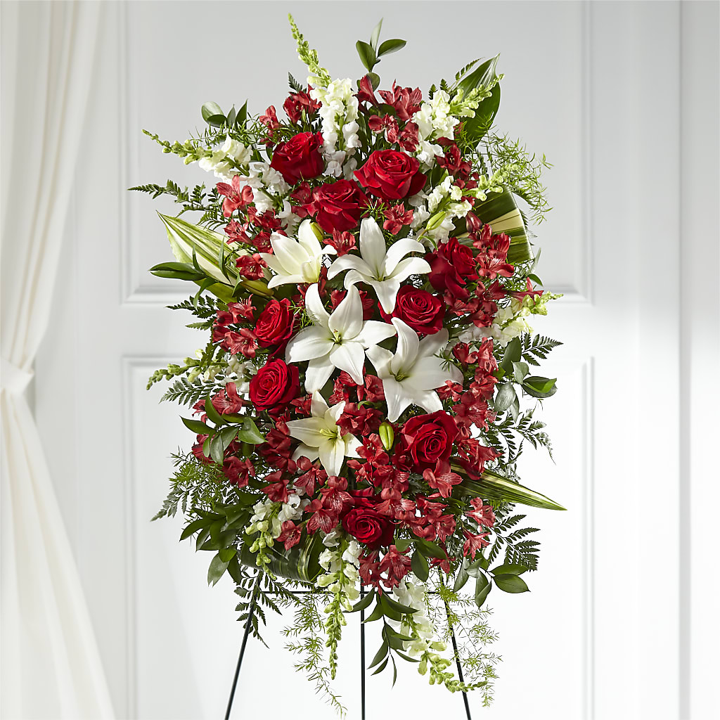Everlasting Memory Standing Spray – OBIE'S FLOWERS, Pemberville OH