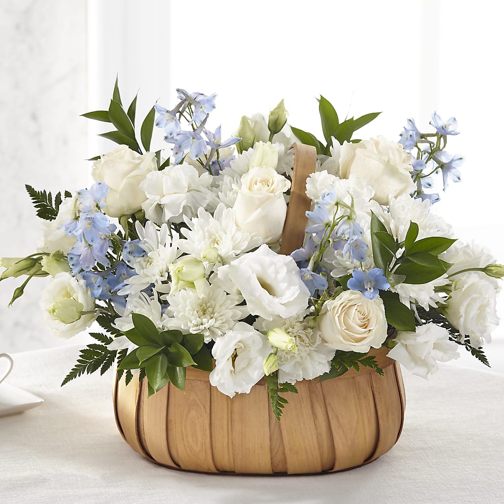 Sincerely Heartfelt Basket – OBIE'S FLOWERS, Pemberville OH