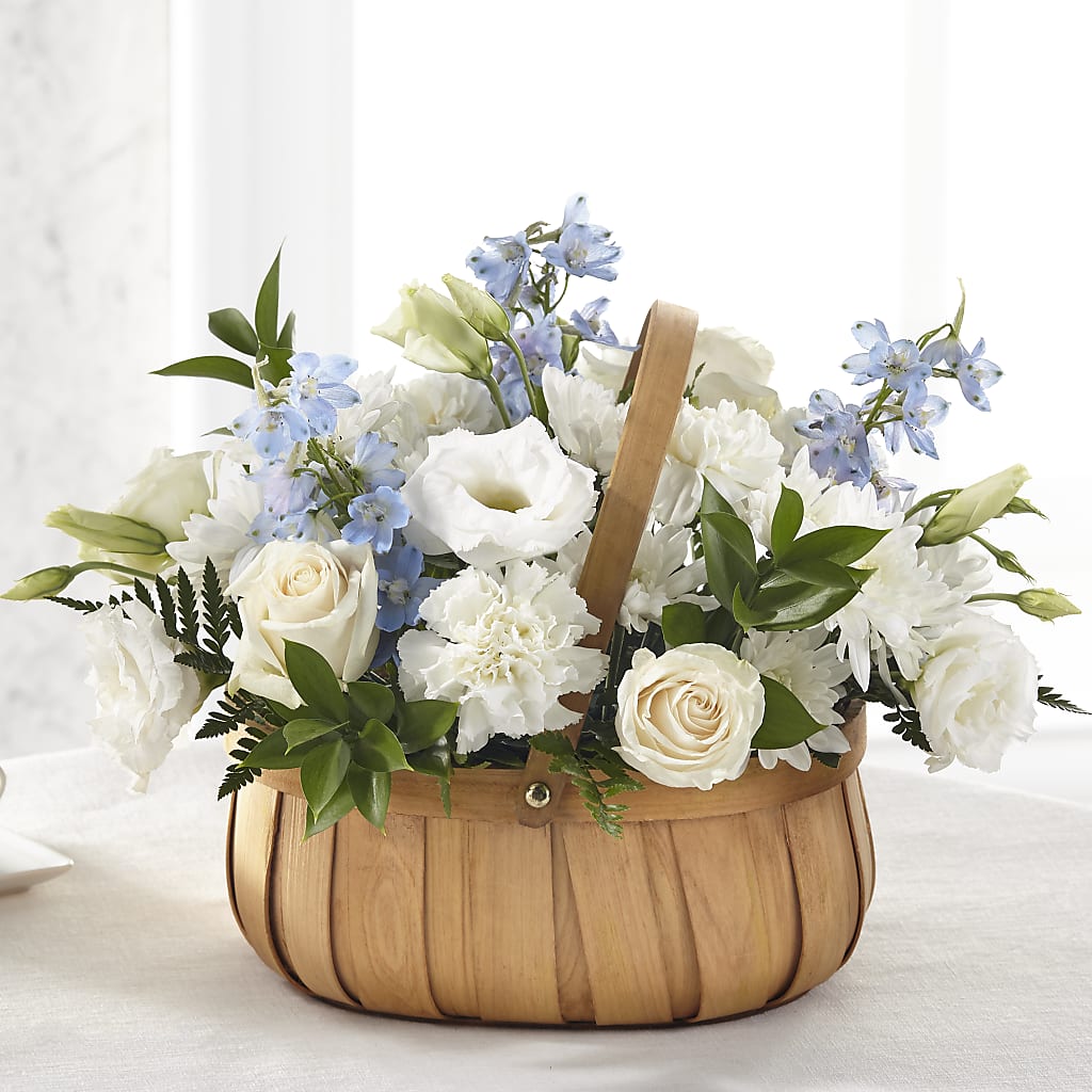 Sincerely Heartfelt Basket – OBIE'S FLOWERS, Pemberville OH