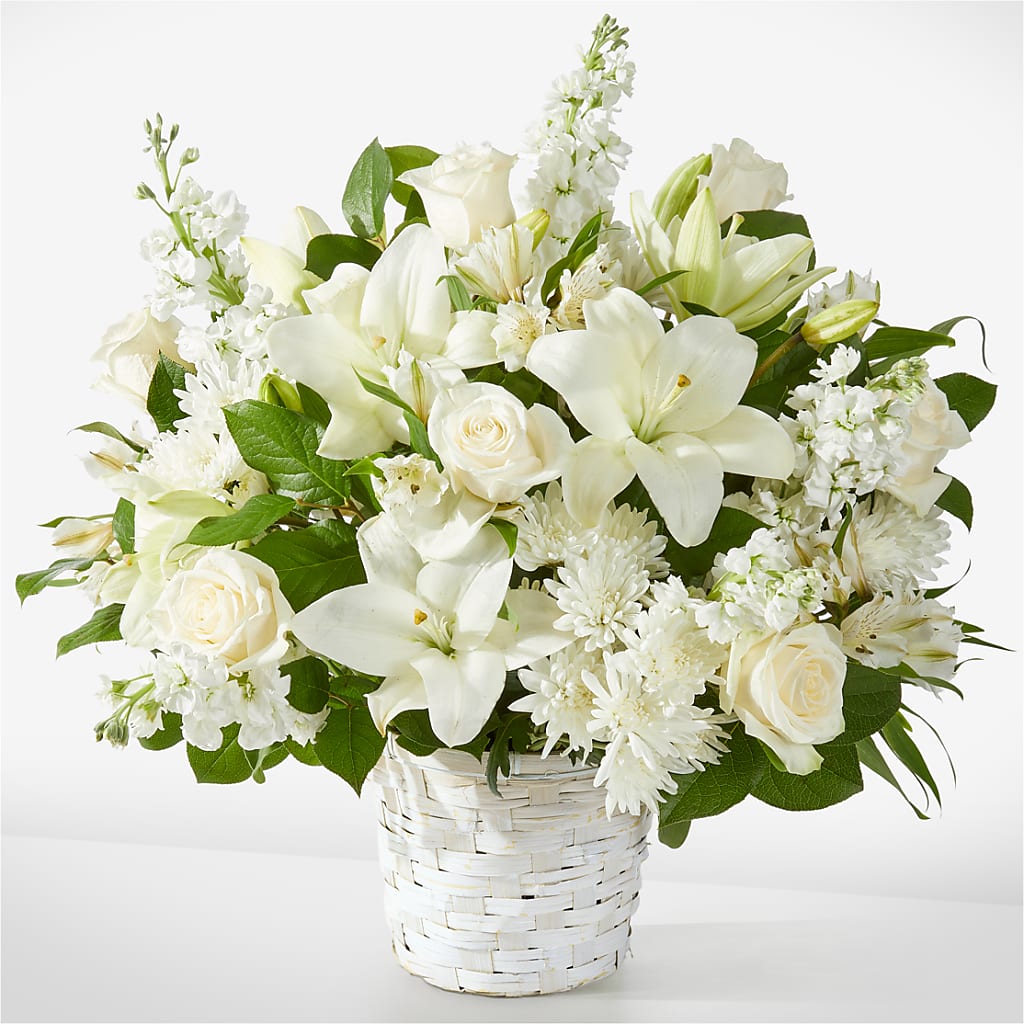 Peaceful Reflections Arrangement – OBIE'S FLOWERS, Pemberville OH