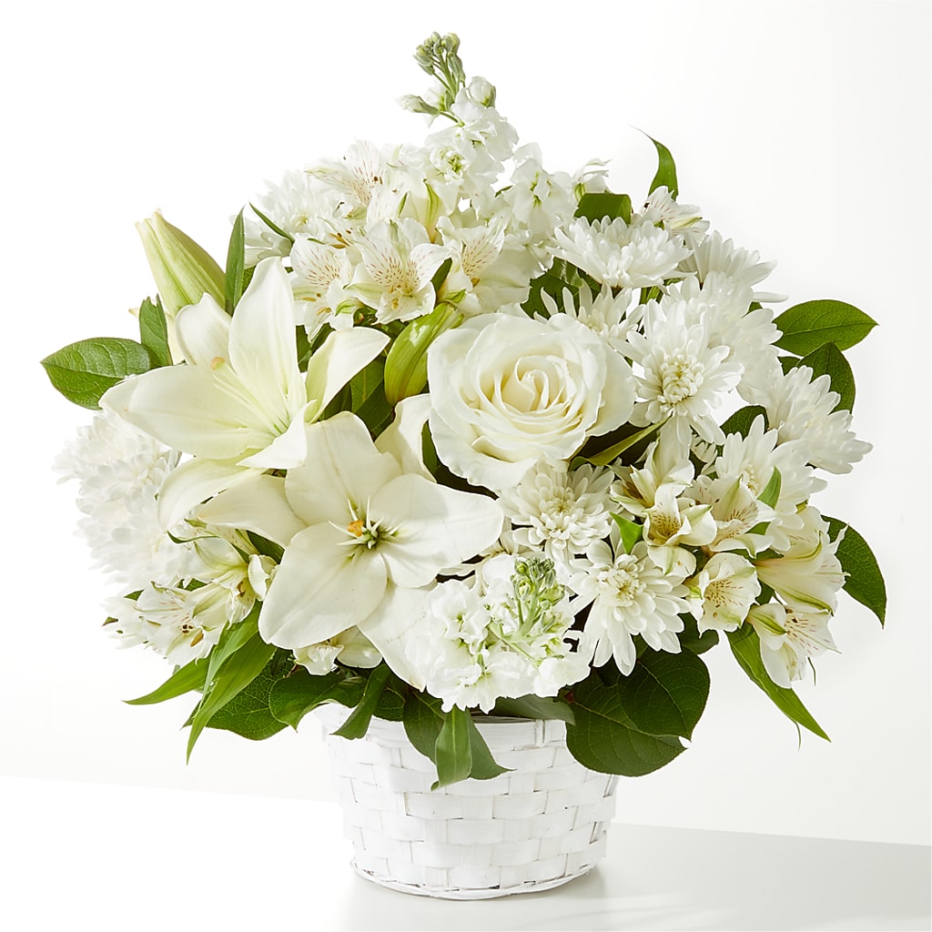 Peaceful Reflections Arrangement – OBIE'S FLOWERS, Pemberville OH