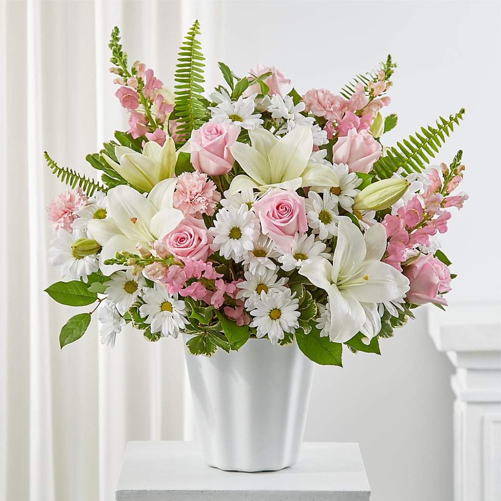 Soft Touch Tabletop Basket – OBIE'S FLOWERS, Pemberville OH