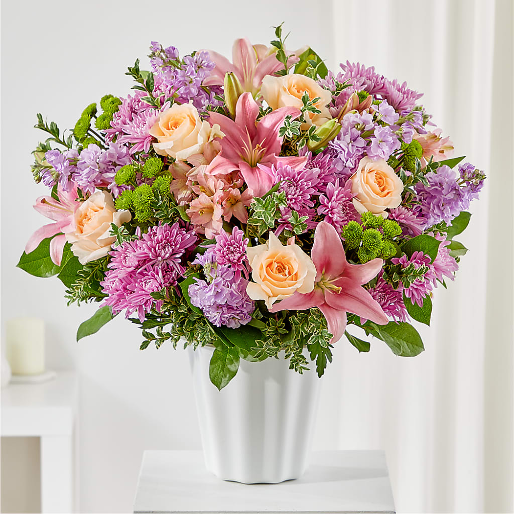 Supportive Embrace Tabletop Basket – OBIE'S FLOWERS, Pemberville OH