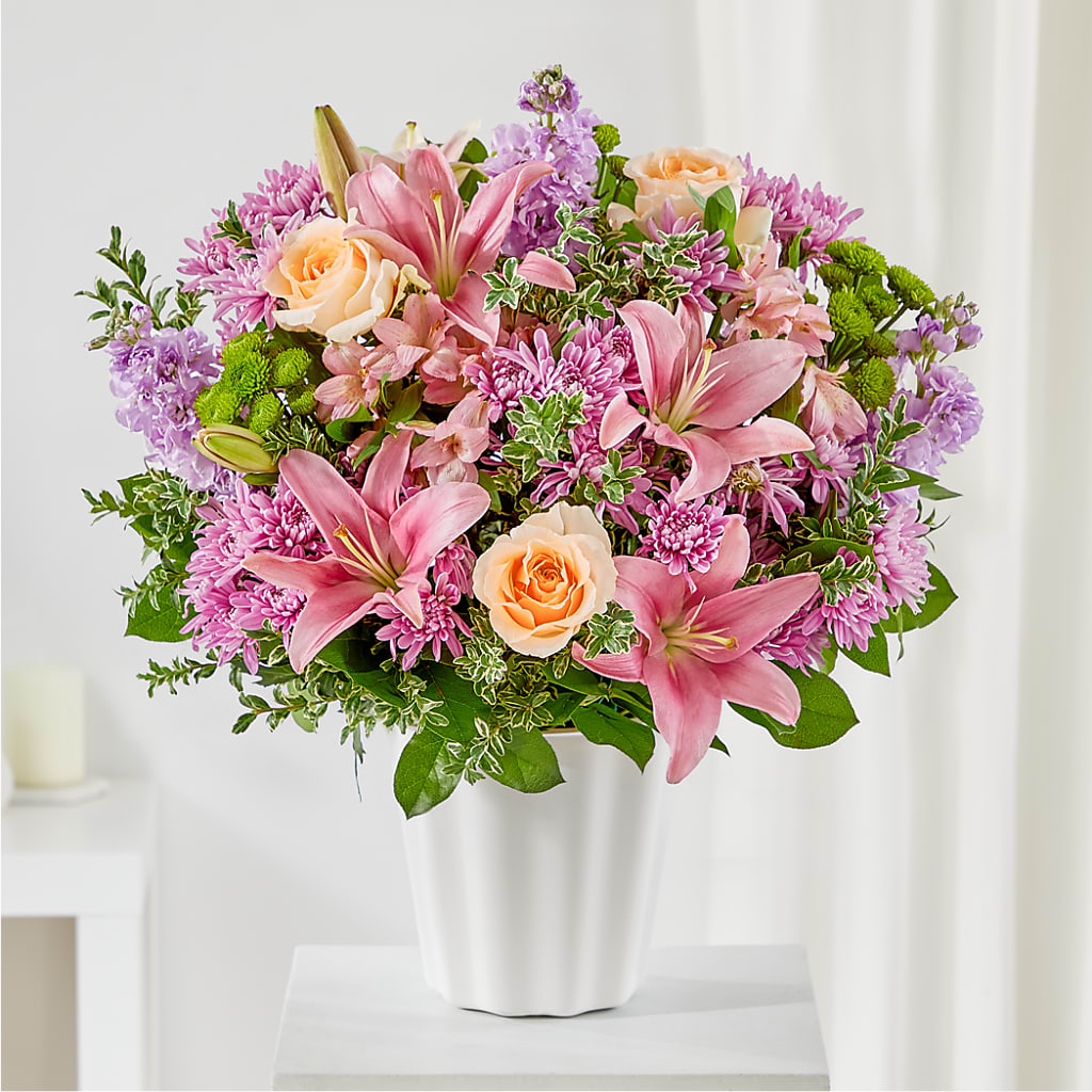 Supportive Embrace Tabletop Basket – OBIE'S FLOWERS, Pemberville OH
