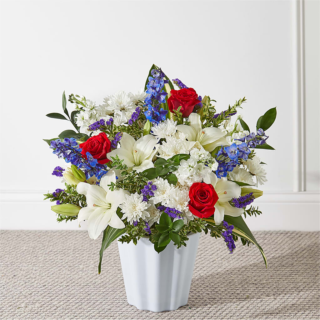 Consoled Floor Basket – OBIE'S FLOWERS, Pemberville OH