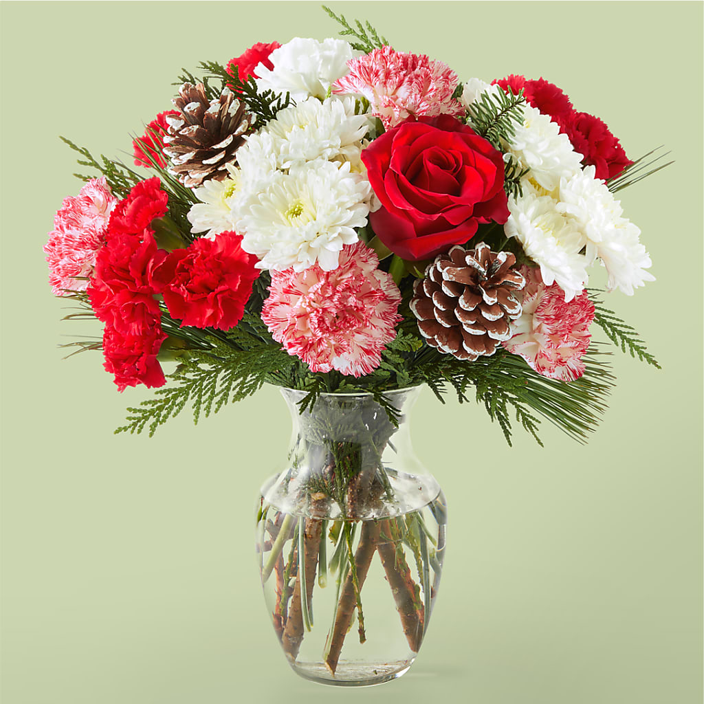 Candy Cane Lane Bouquet – OBIE'S FLOWERS, Pemberville OH