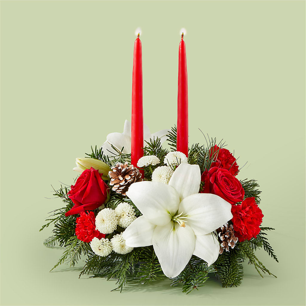 Seasonal Festivities Centerpiece – OBIE'S FLOWERS, Pemberville OH