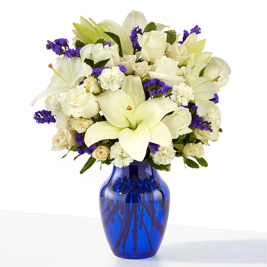 Sapphire Rush Bouquet – OBIE'S FLOWERS, Pemberville OH