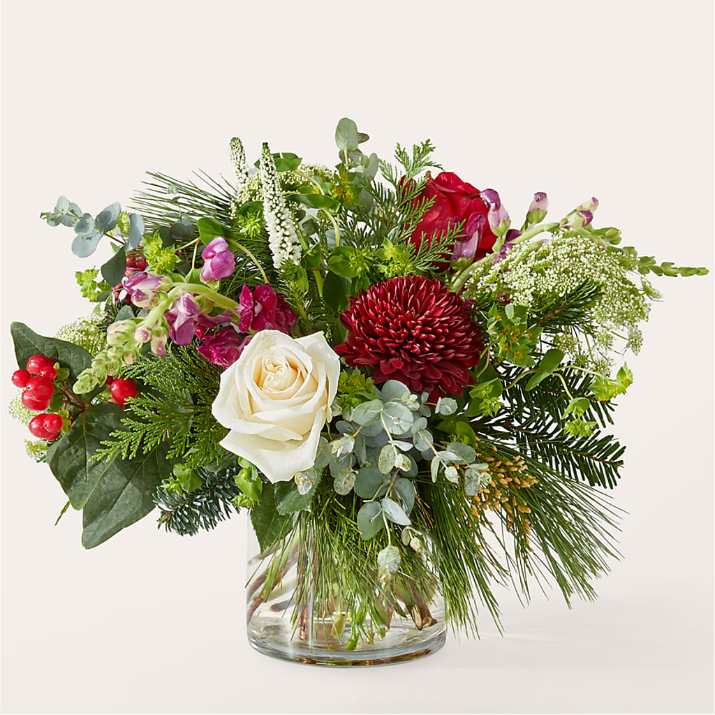 Cranberry Fizz Bouquet – OBIE'S FLOWERS, Pemberville OH