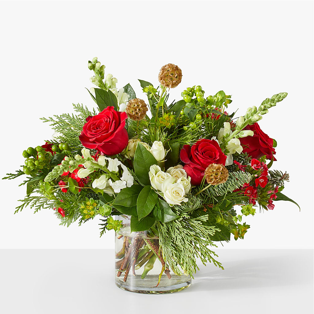 Deck the Halls Bouquet – OBIE'S FLOWERS, Pemberville OH