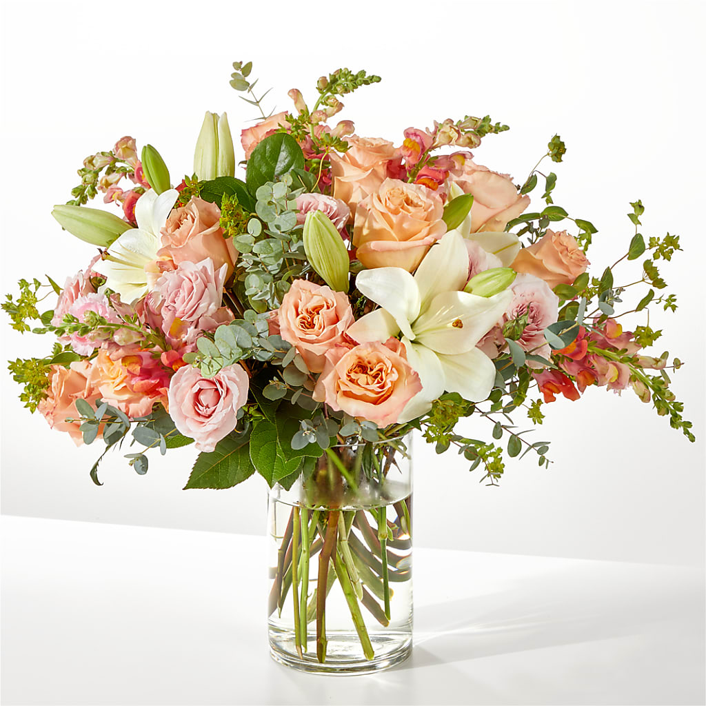 Grapefruit Splash Bouquet – OBIE'S FLOWERS, Pemberville OH