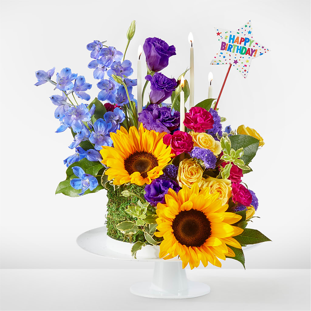 Star of the Day Floral Cake – OBIE'S FLOWERS, Pemberville OH
