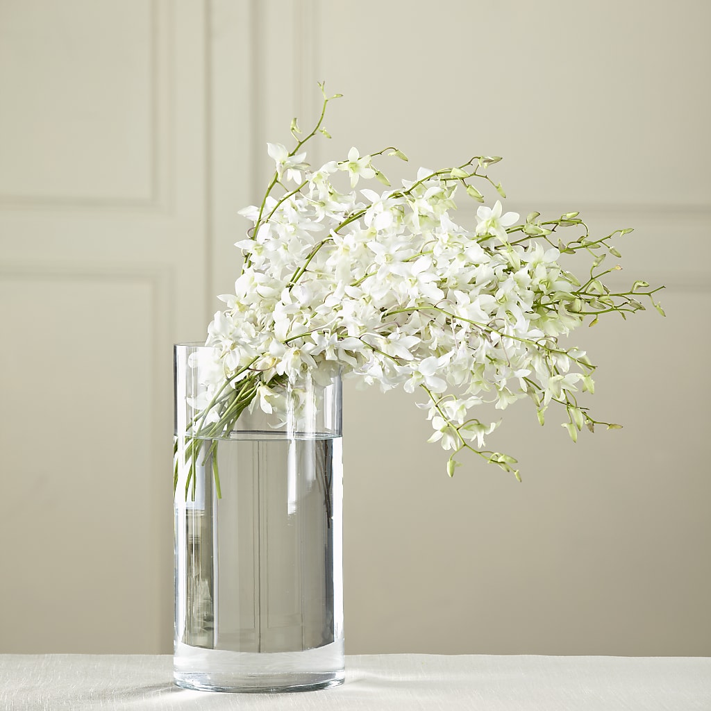 White Dendrobium Bouquet – OBIE'S FLOWERS, Pemberville OH