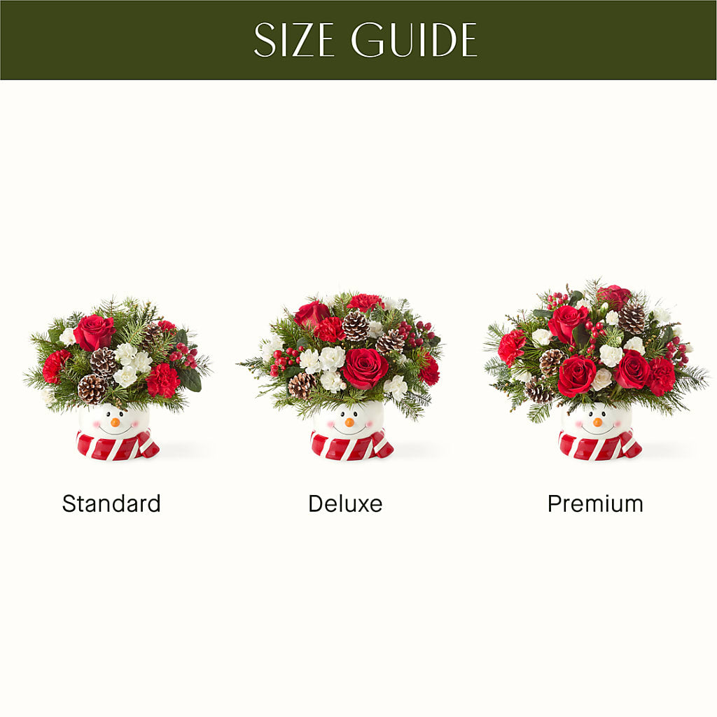 Jolly Snowman Bouquet – OBIE'S FLOWERS, Pemberville OH