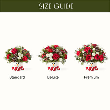 Jolly Snowman Bouquet – OBIE'S FLOWERS, Pemberville OH