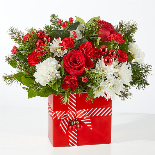 Presents Under the Tree Bouquet – OBIE'S FLOWERS, Pemberville OH