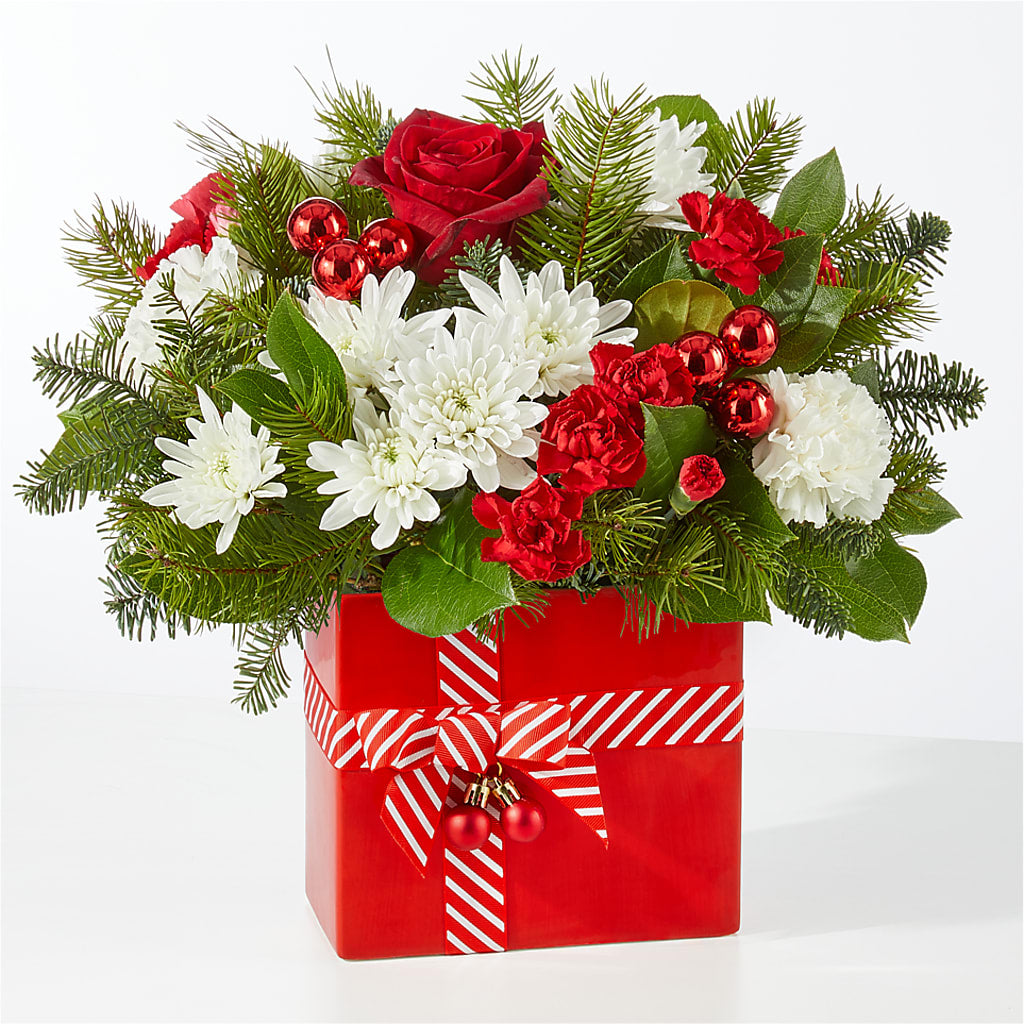 Presents Under the Tree Bouquet – OBIE'S FLOWERS, Pemberville OH