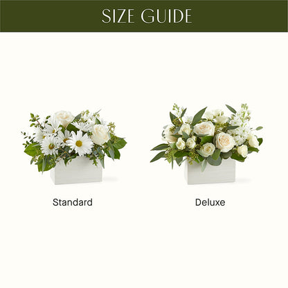 Fresh Linen Box Bouquet – OBIE'S FLOWERS, Pemberville OH