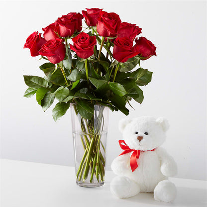 Romantic Long Stem Red Rose Bouquet Bundles – OBIE'S FLOWERS, Pemberville OH