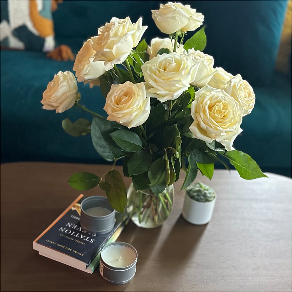 Long Stem Yellow Rose Bouquet – OBIE'S FLOWERS, Pemberville OH