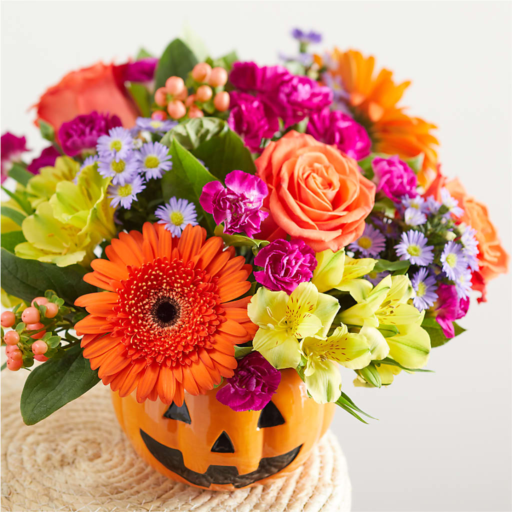 Tricks & Treats Pumpkin – OBIE'S FLOWERS, Pemberville OH