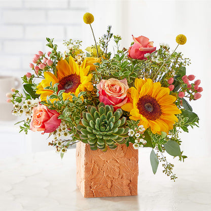 Sunflower Season Bouquet – OBIE'S FLOWERS, Pemberville OH